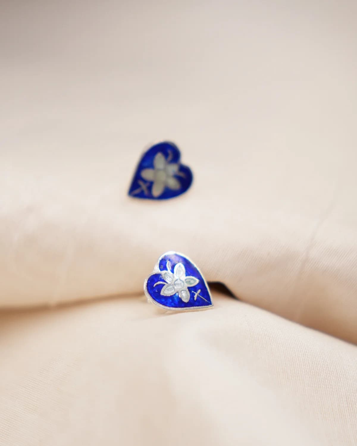 Ht Blue Heart With Blue Star