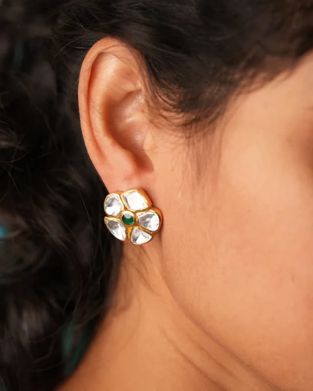 Bloom Green Moissanite