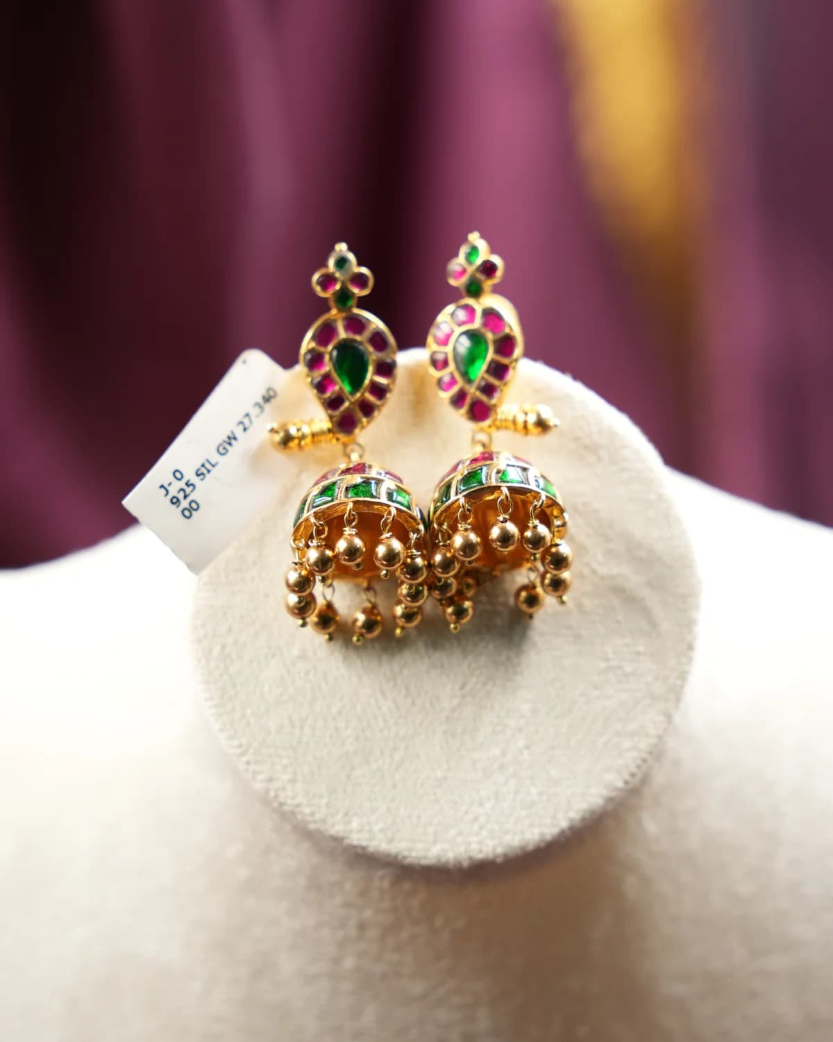 Royal Kundan Jhumkas