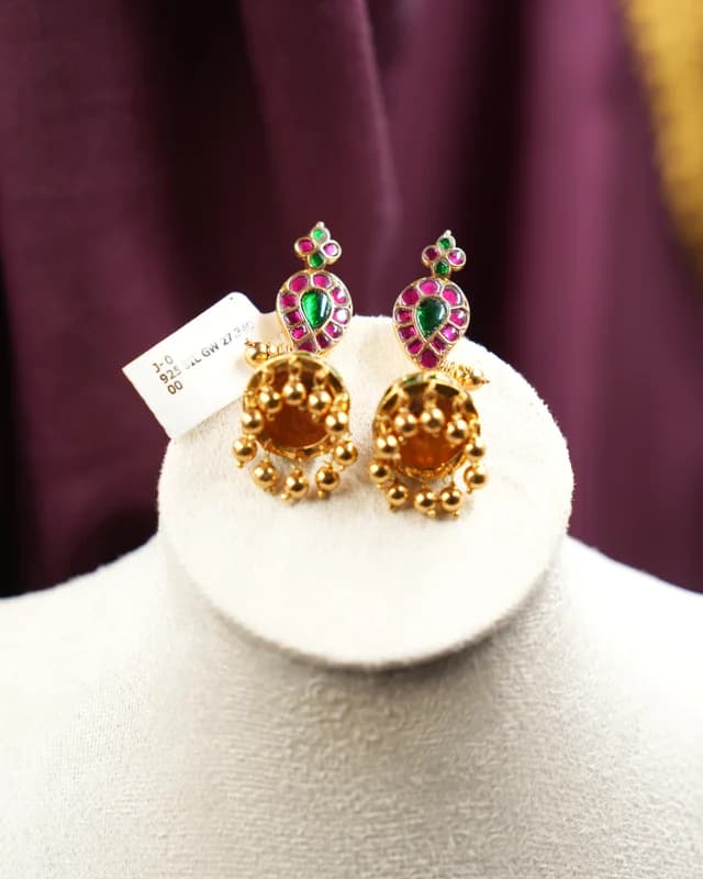 Royal Kundan Jhumkas