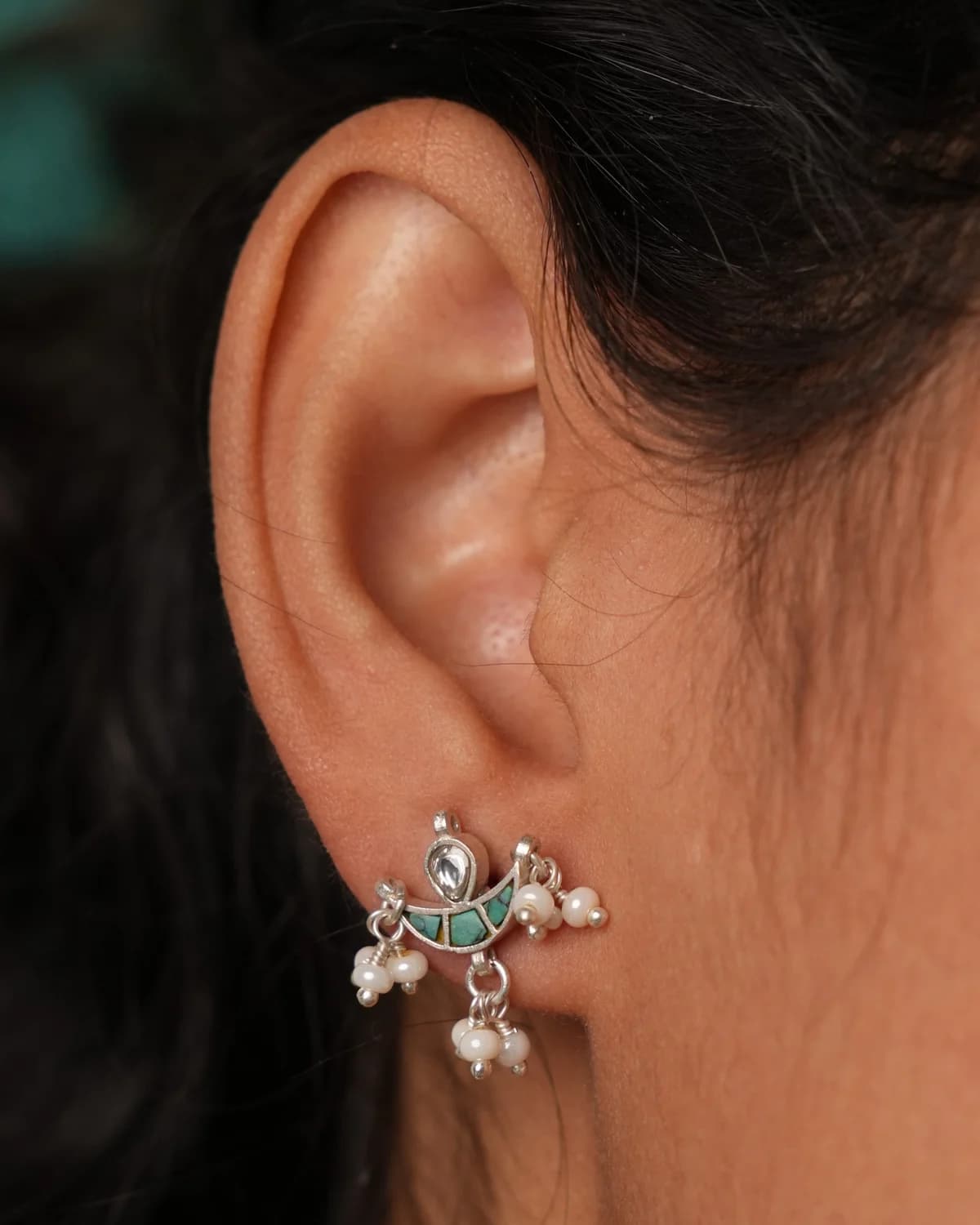 Pearl Chandbali