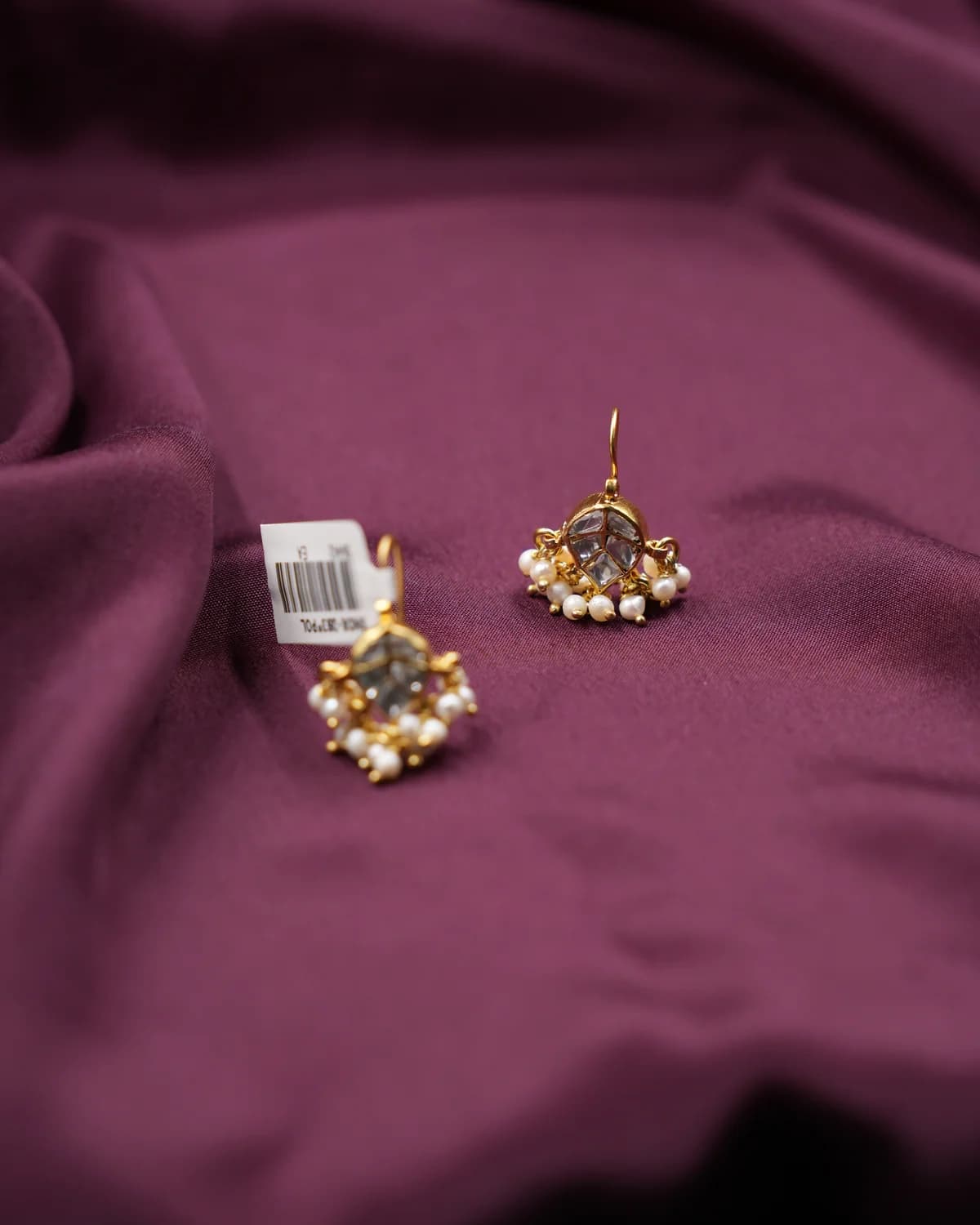 Pearl Moissanite Drops