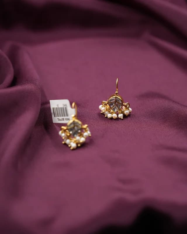 Pearl Moissanite Drops