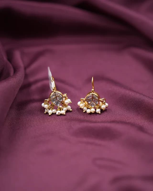 Pearl Moissanite Drops