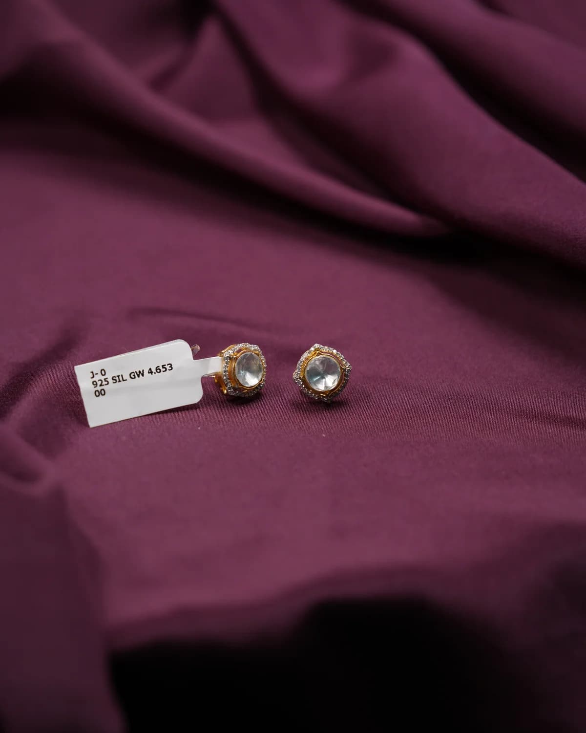 Small Moissanite Studs