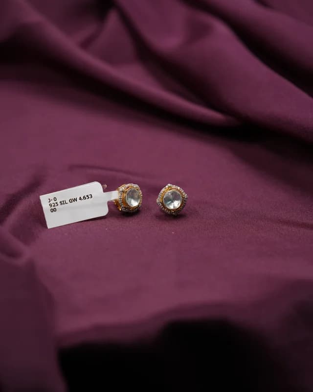Small Moissanite Studs
