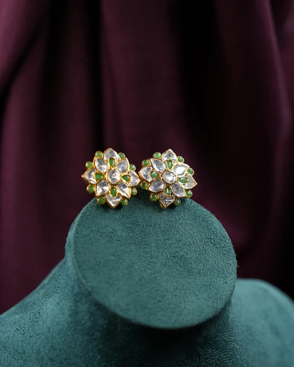Green Blossom Moissanite