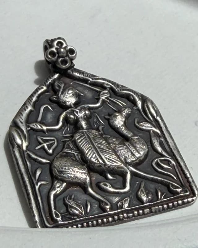 Lady on a camel