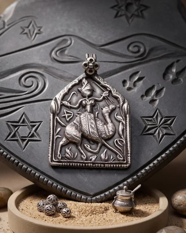 Lady on a camel